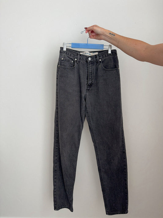 Vintage Gap Black Straight Legged Jeans (27)