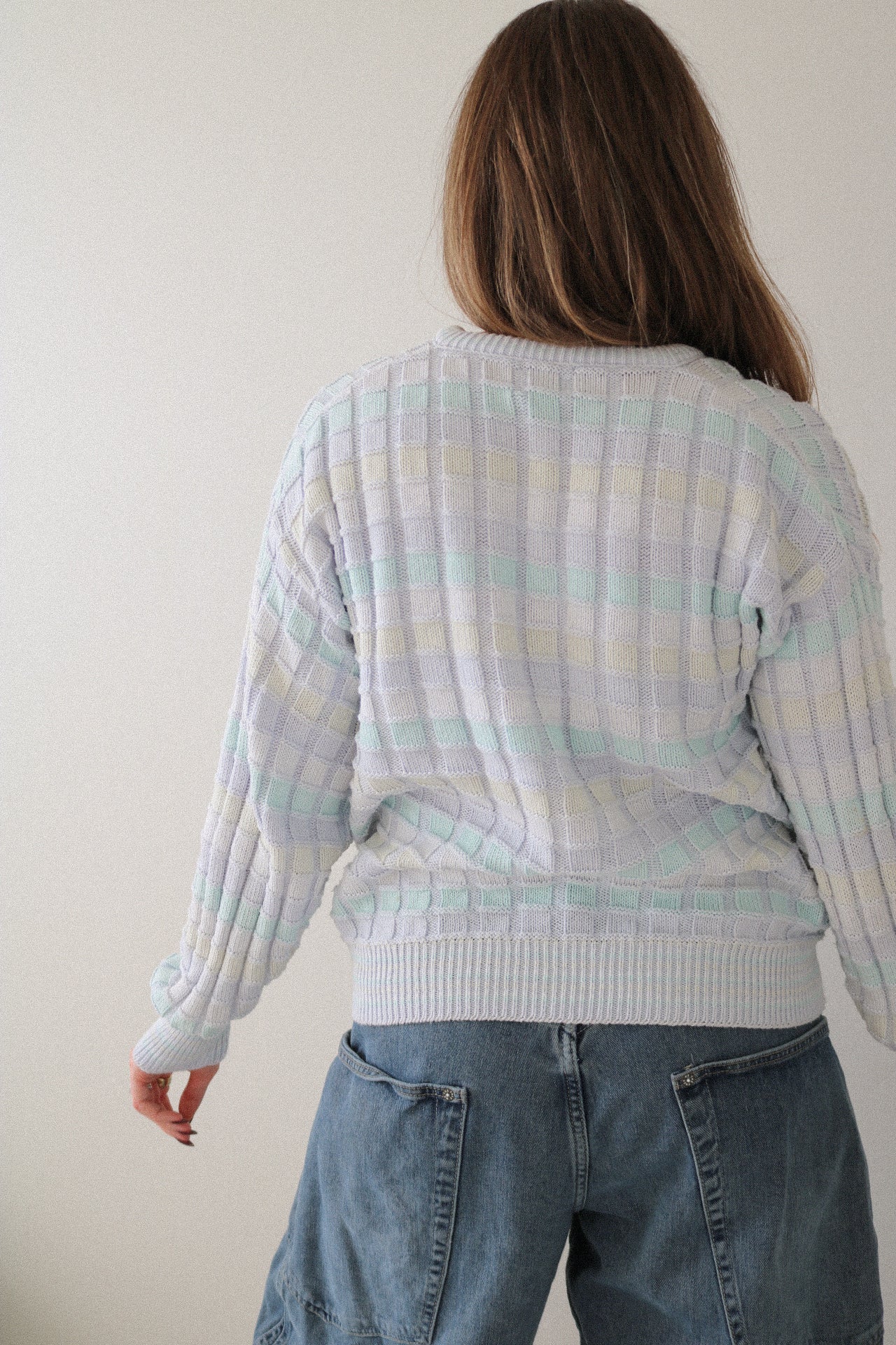 Vintage Baby Blues Knit Sweater