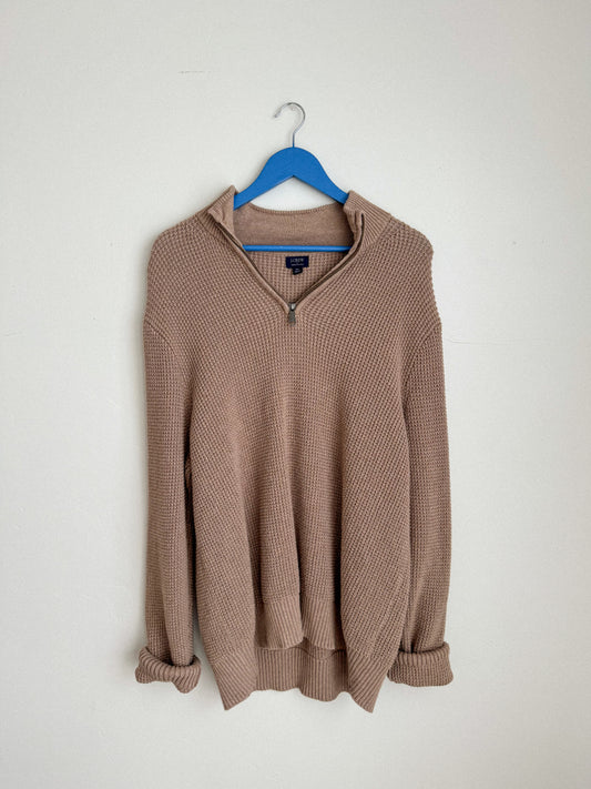 J. Crew Knit Quarter Zip