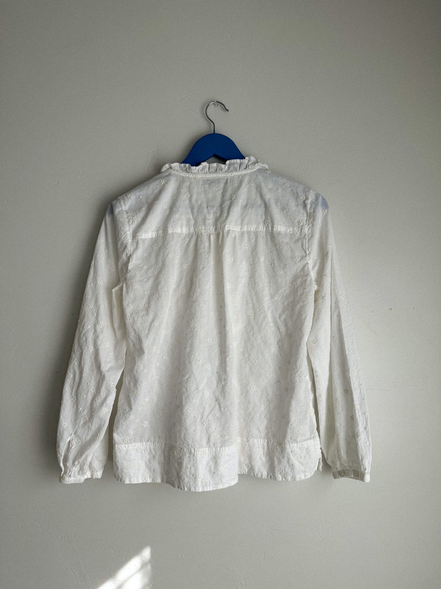 Vintage J. Crew Ruffle Blouse